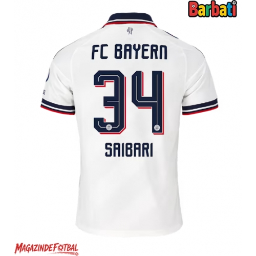 Bayern Munich Ismael Saibari #34 Tricou Fotbal Replică 2026-27 Barbati Deplasare Bayern Munich Ismael Saibari #34 Tricou Fotbal Replică 2026-27 Barbati Deplasare